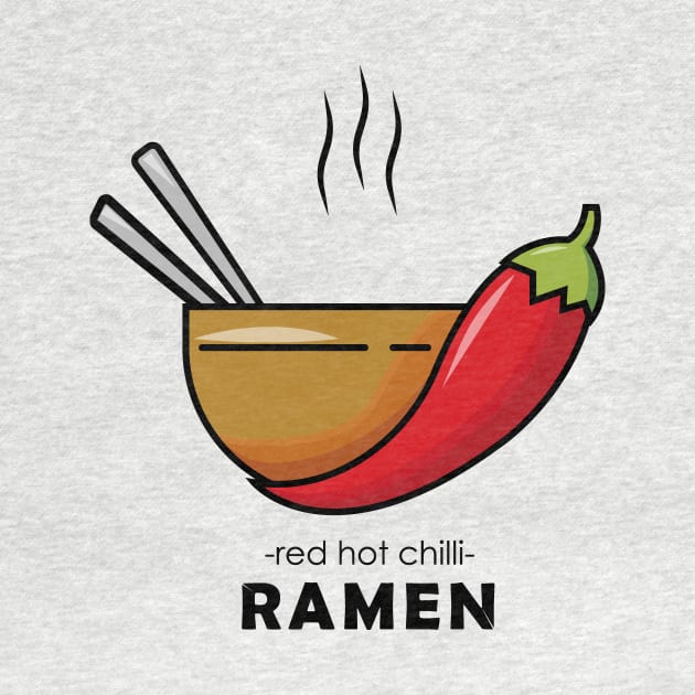 Red Hot Chili Ramen design by kafadev
